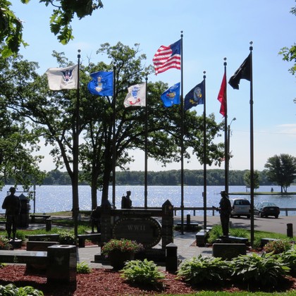 Veterans Memorial Park and Band Shell