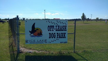 Rice Lake Dog Park