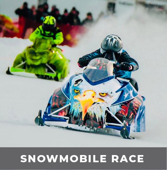 Snowmobile Race